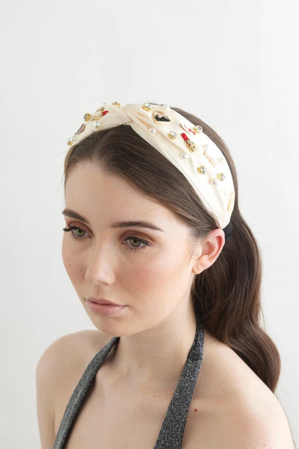Monaco Headband - Cream