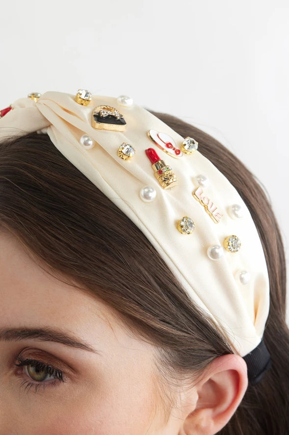 Monaco Headband - Cream