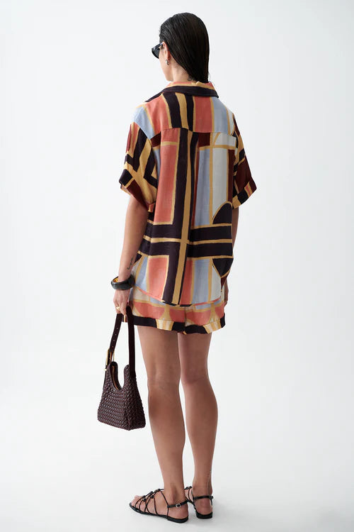 Johanna Shirt - Mariella Print Sancia