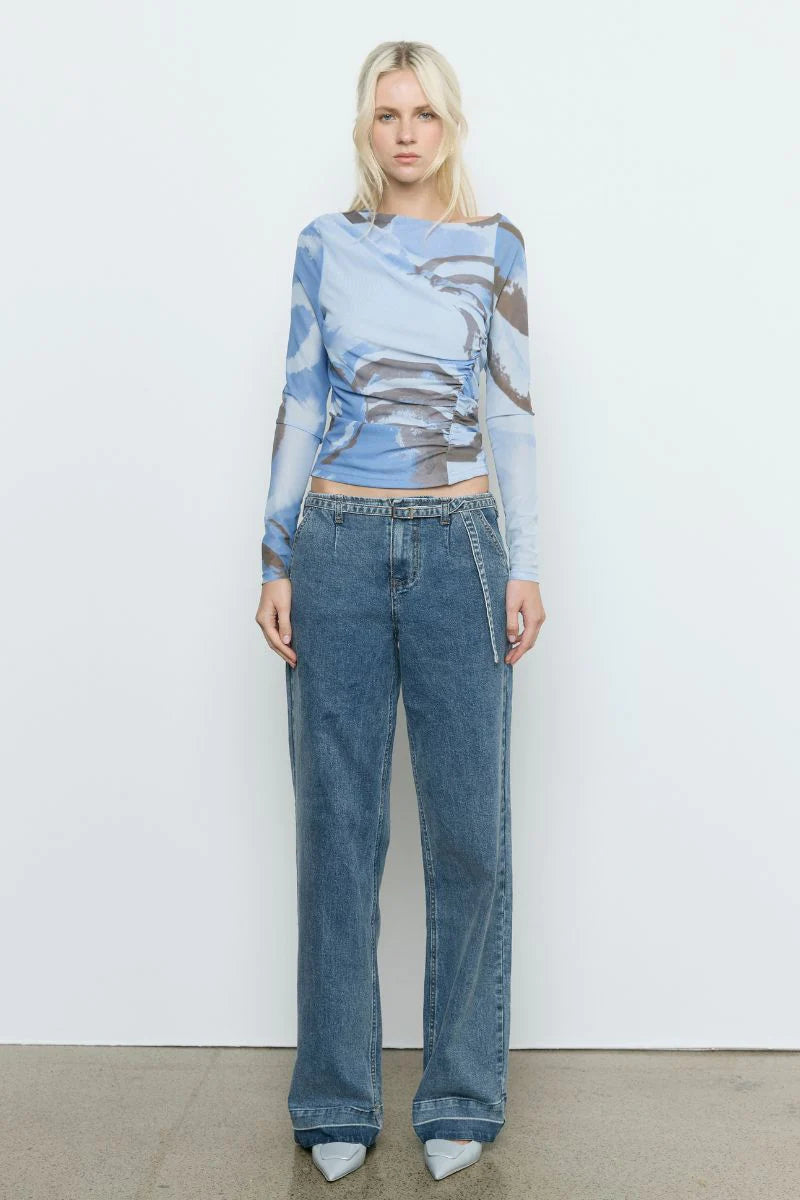 Whirl Mesh Longsleeve Top Sovere