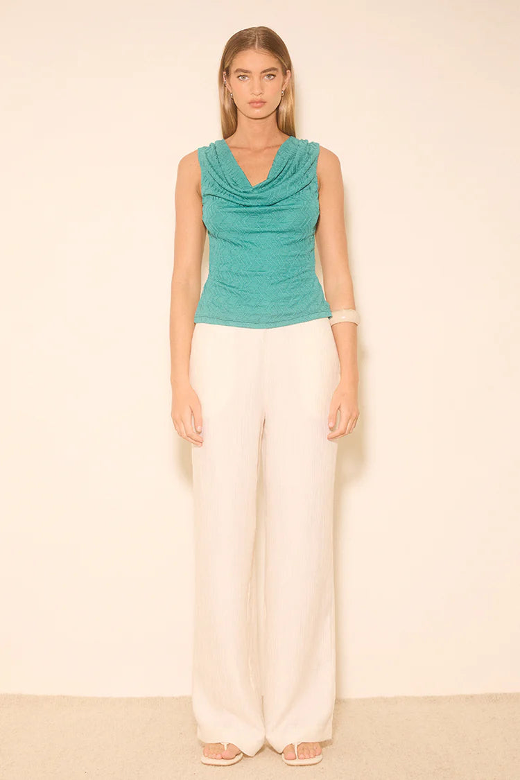 Nola Top - Teal Mon Renn