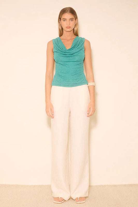 Nola Top - Teal Mon Renn