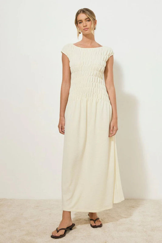 Lily Dress - Cream Mon Renn