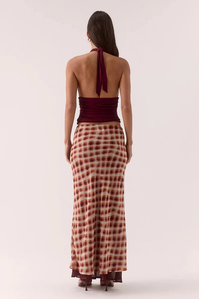 Alora Top - Plum Sovere