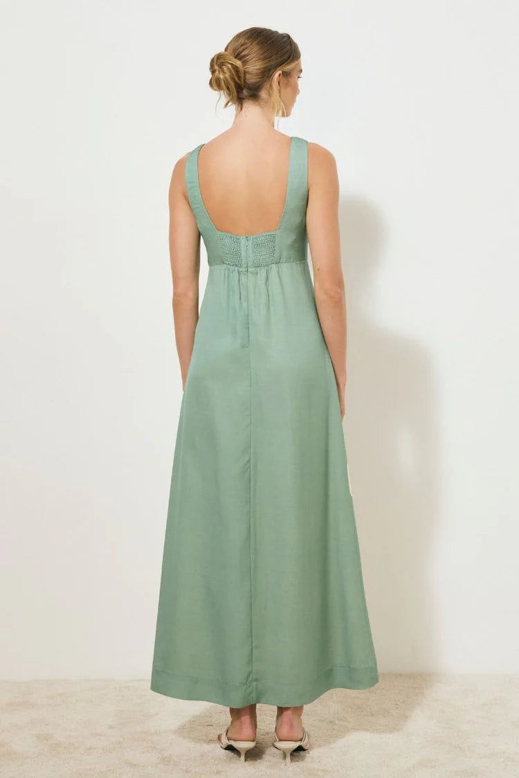 Vestige Dress - Jade Floral Mon Renn