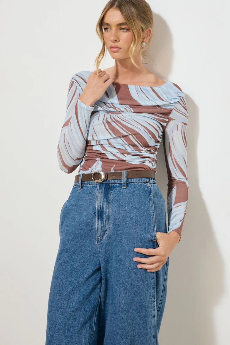 Heirloom Floral Top - Heirloom Floral Mon Renn