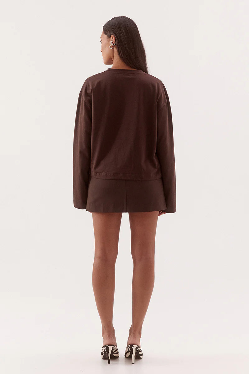 Izel Longsleeve - Espresso Sovere