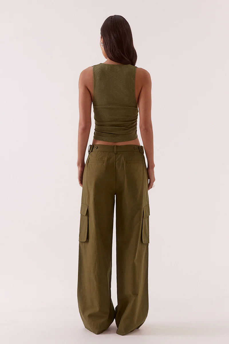 Loni Top - Olive Sovere
