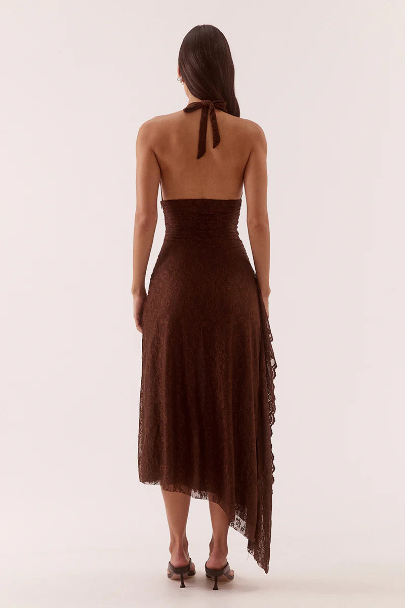 Harper Dress - Chocolate Sovere