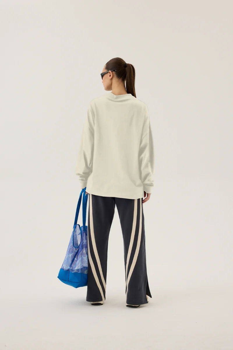 Daytona Long Sleeve Top - Snow Araminta James