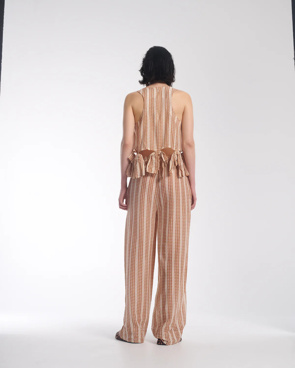 Retro Daisy Cotton Beach Pants The Tales
