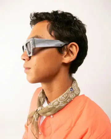 Acid Ave Sunglasses - Italian Marble Oscar and Frank