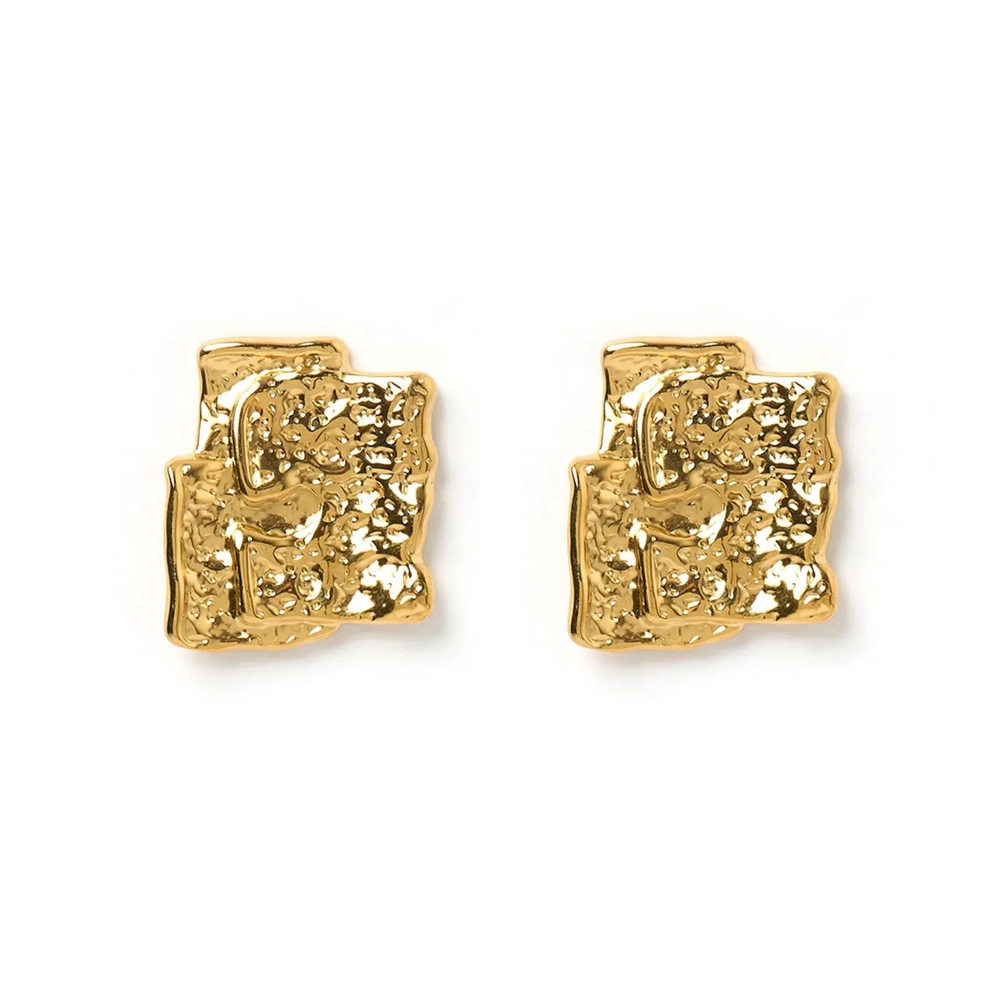 Alba Gold Earrings Arms of Eve