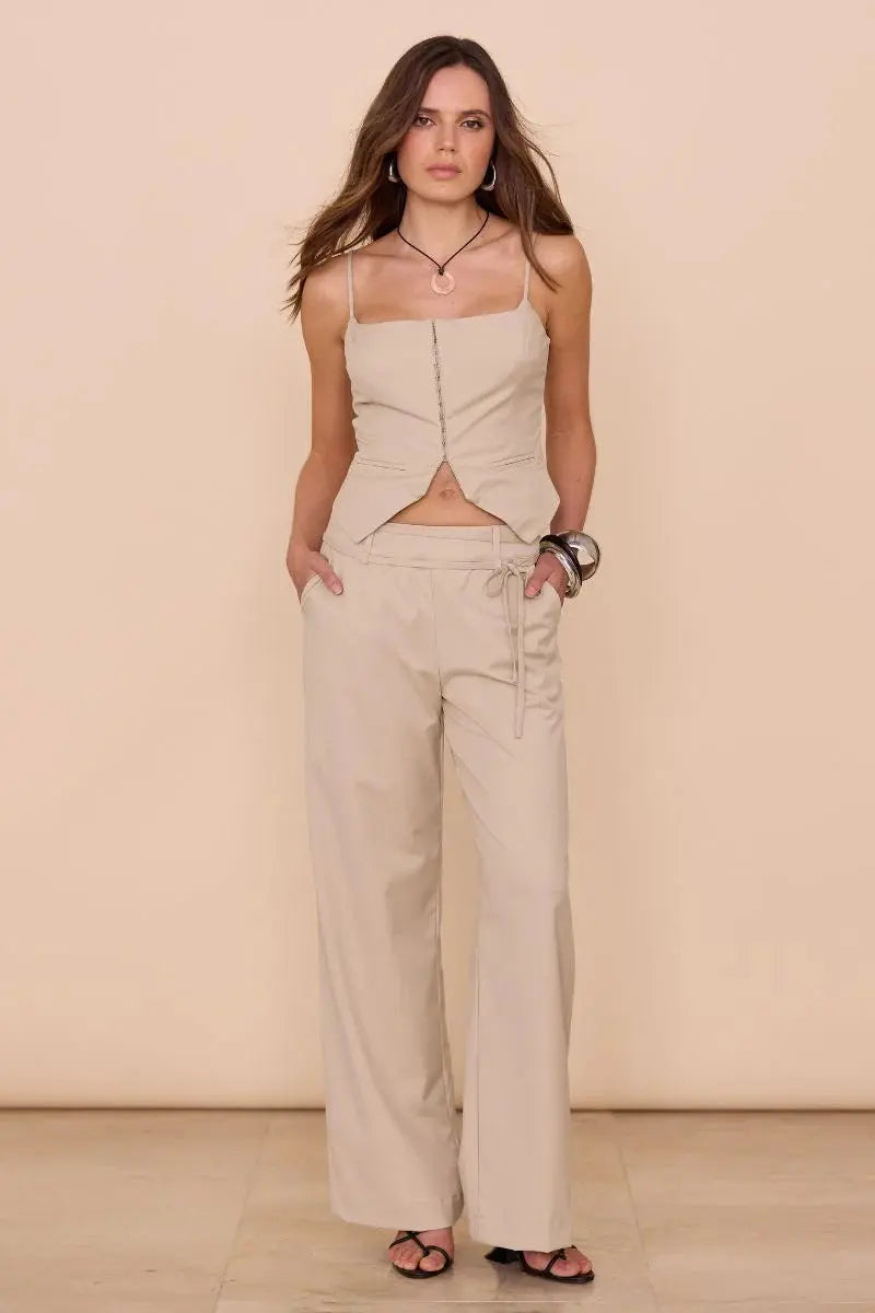 Alert Pant - Beige Sovere