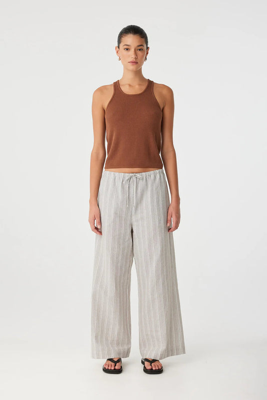 Ines Pant - Clay Stripe Arcaa
