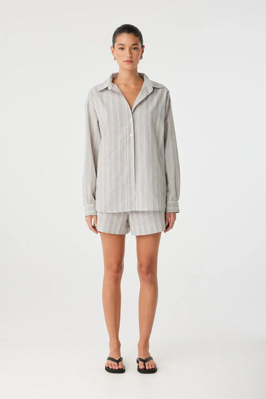 Ines Shirt - Clay Stripe Arcaa