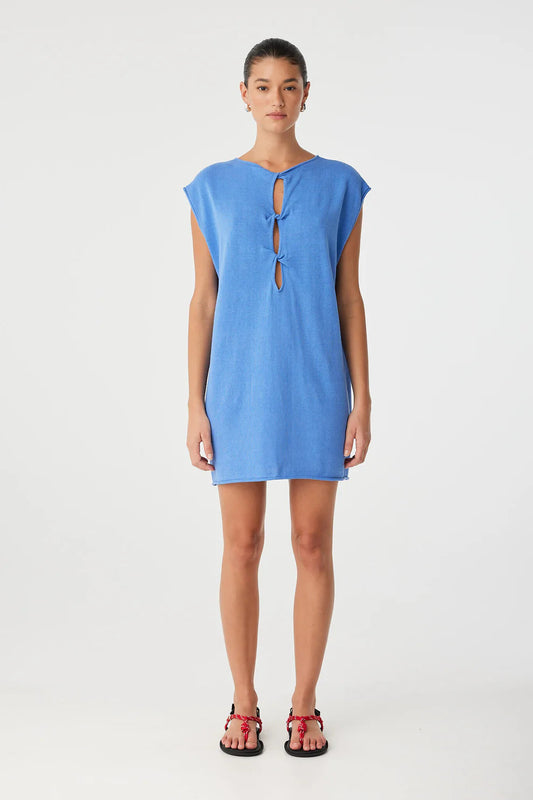 Pala Mini Reversable Dress - Pacific Blue Arcaa