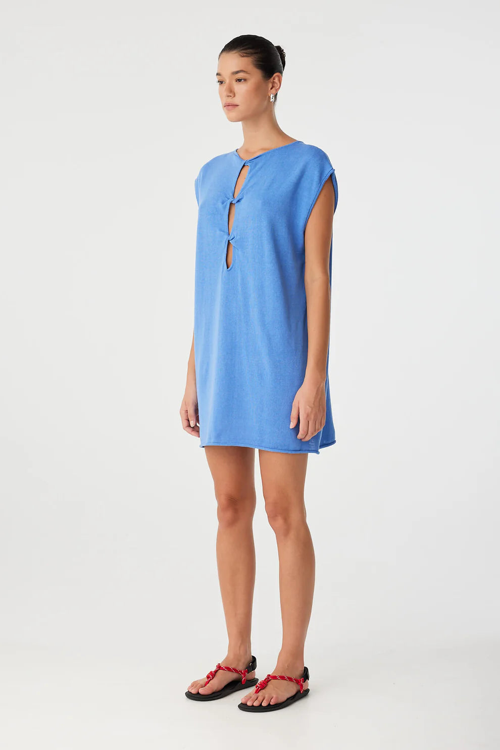 Pala Mini Reversable Dress - Pacific Blue Arcaa