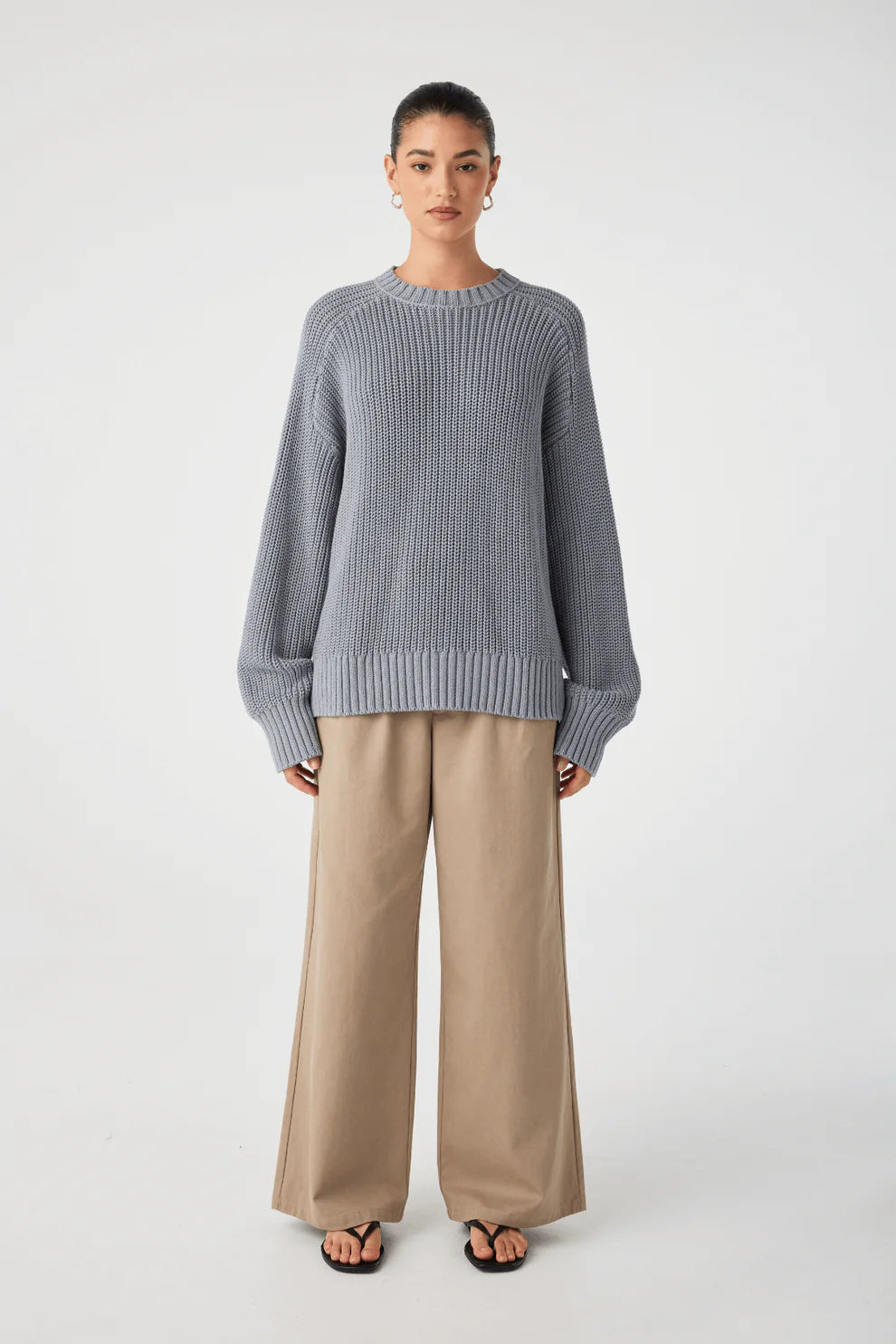 Astrid Sweater - Cement Arcaa