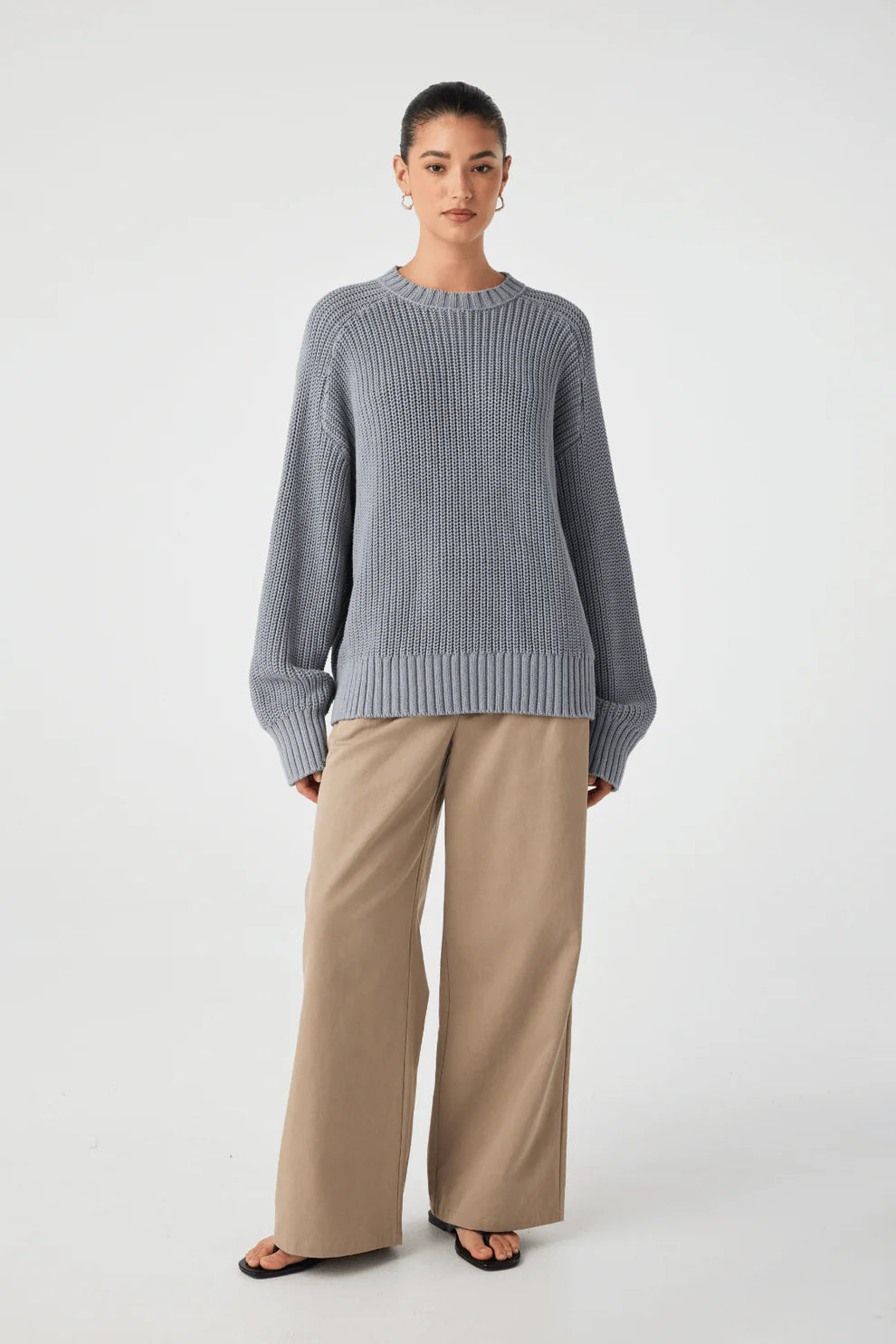 Astrid Sweater - Cement Arcaa