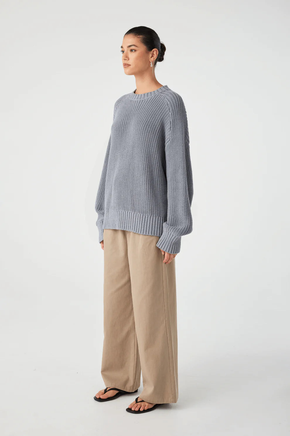 Astrid Sweater - Cement Arcaa