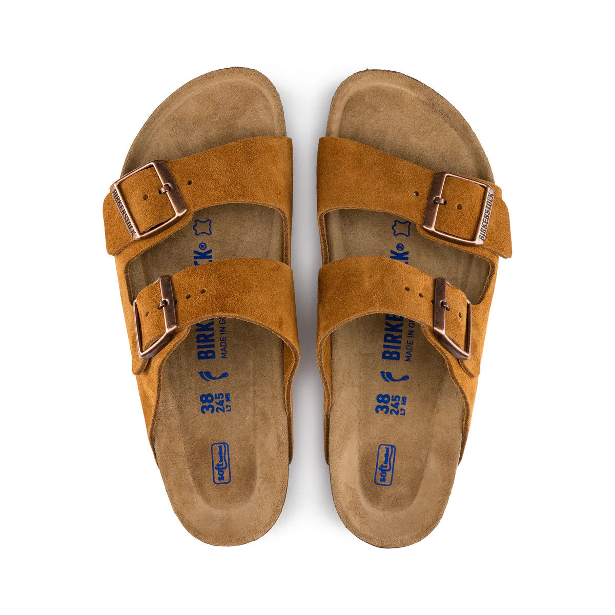 Arizona SFB Mink Suede Leather Regular Birkenstock