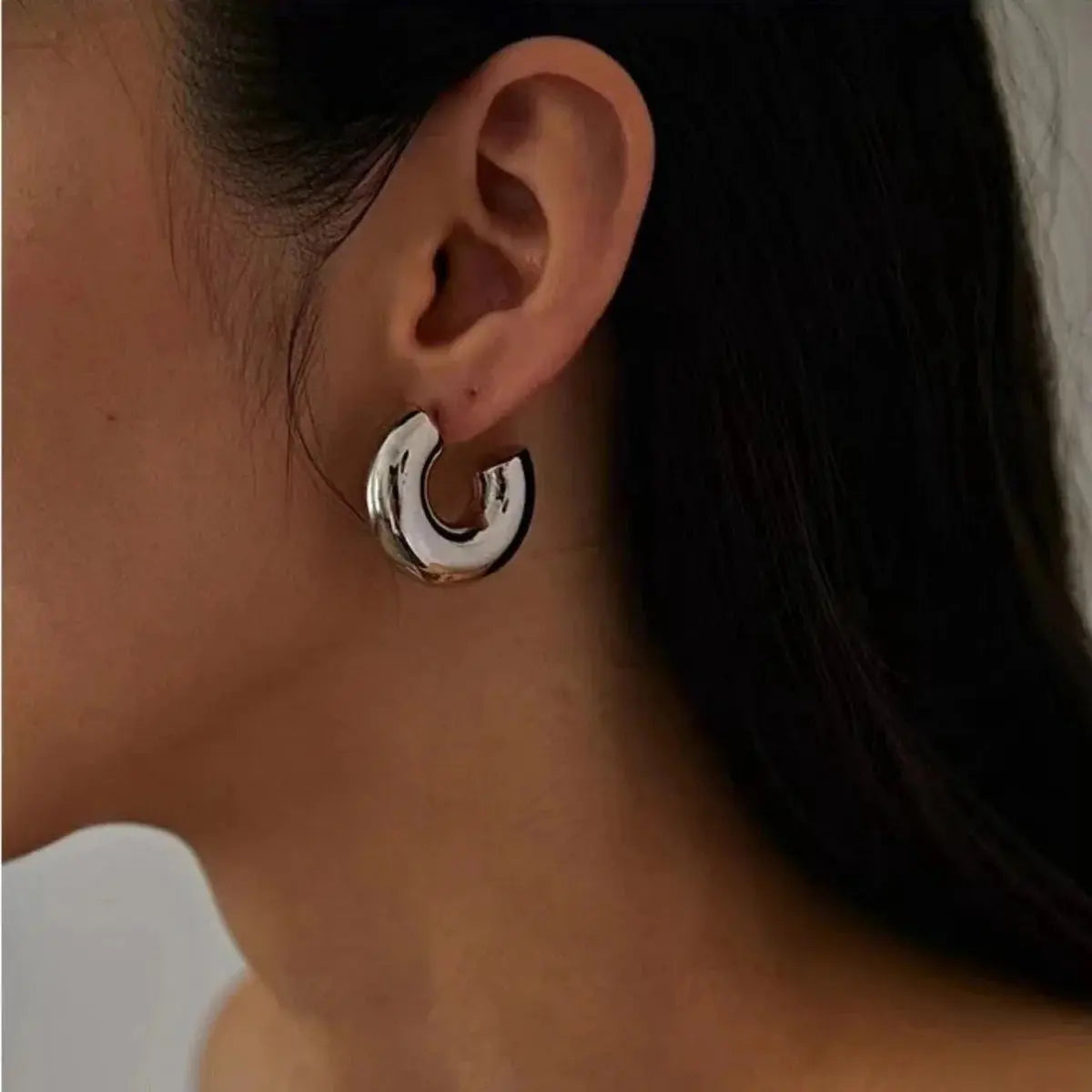 Azura Earrings Silver Zaya Collective