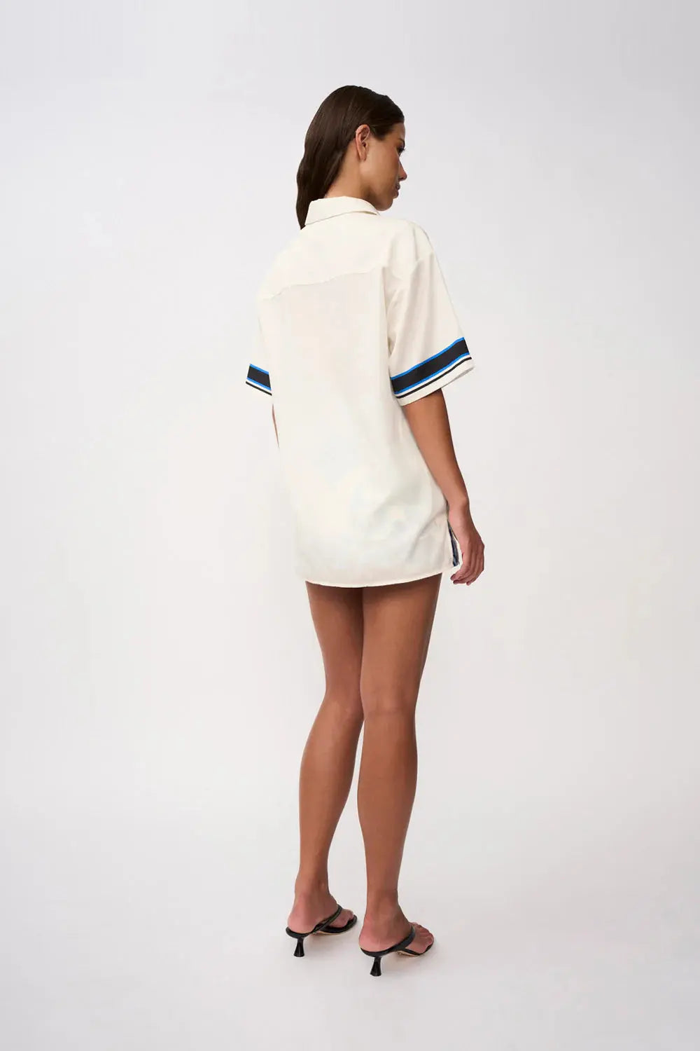 Azure Granada Flower Shirt By Johnny