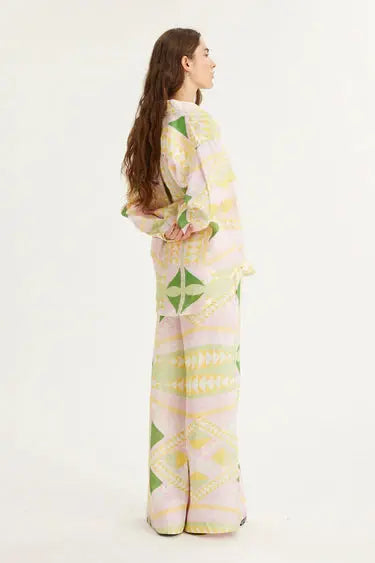 Bade Shirt - Lettuce Green The Summery Copenhagen