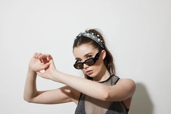 Bowies World Beverly Hills Headband at cloth in brick fashion view 1