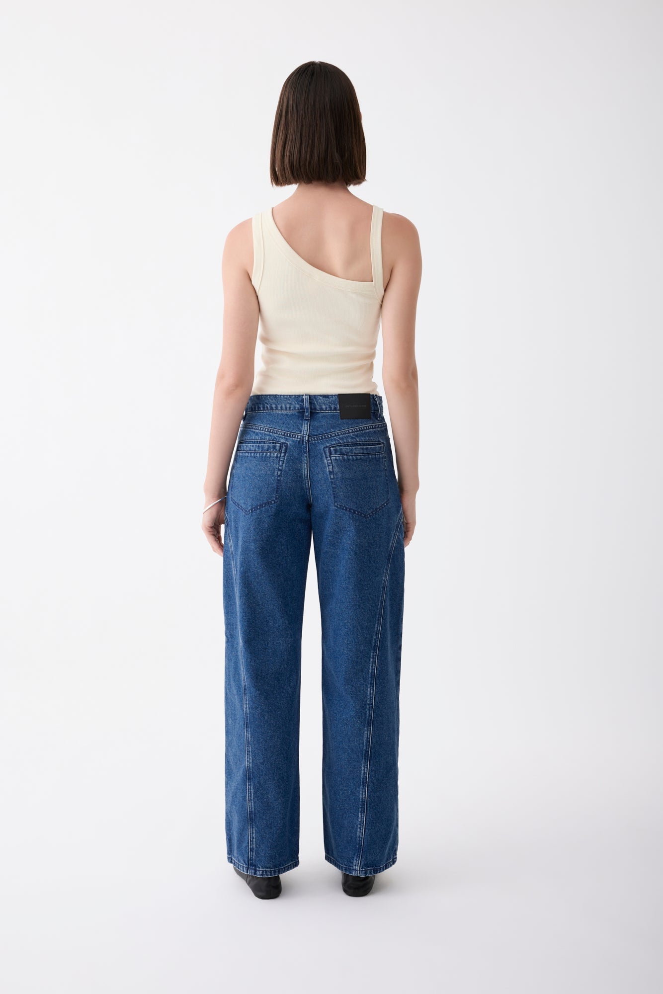 Giselle Mid Wide Jean - Dusk Outland Denim