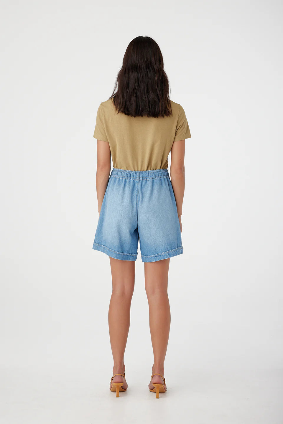 Eden Mid Rise Short - Bluejay Outland Denim