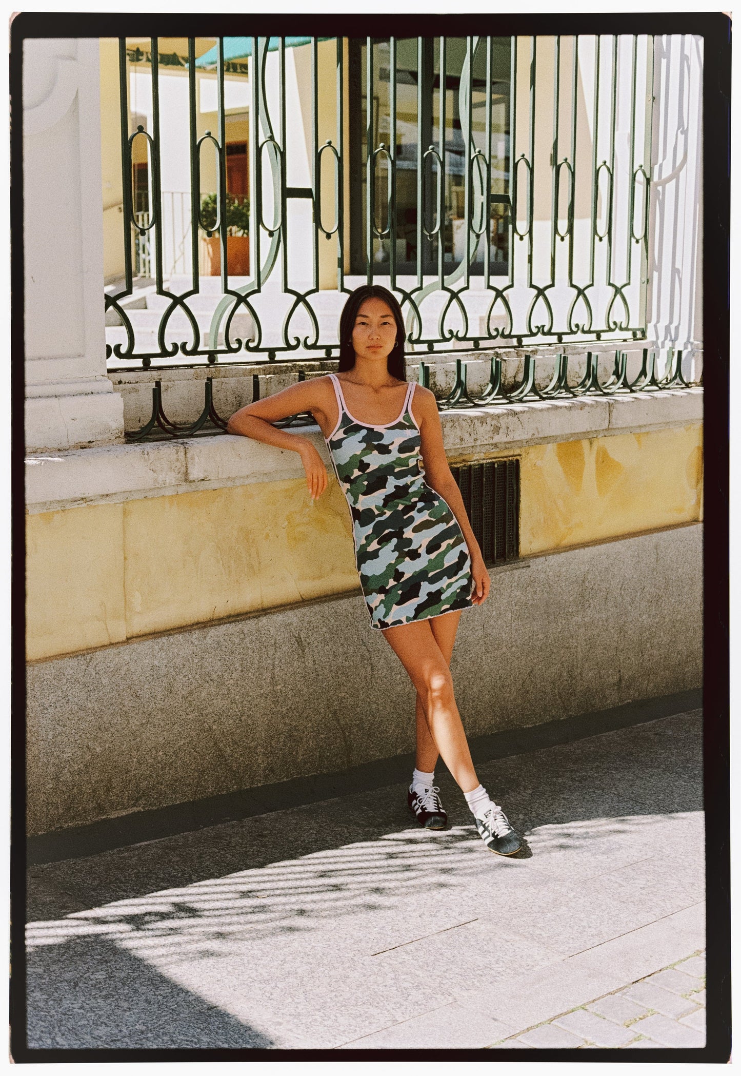 Camo Hibiscus Mini Dress Ciao Ciao