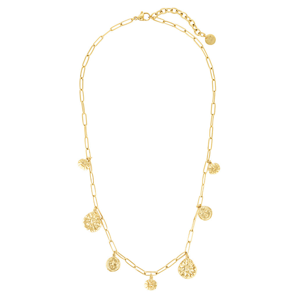 Sun Token Necklace Carly Paiker
