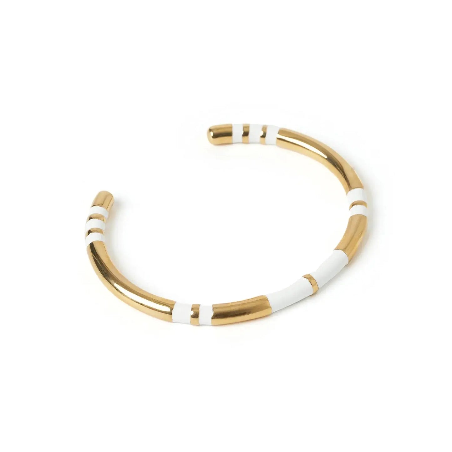 Cruz Gold and Enemal Cuff Arms of Eve