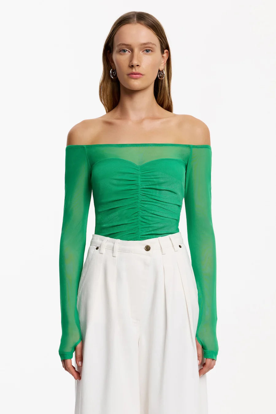 Avni Long Sleeve Top - Apple Significant Other
