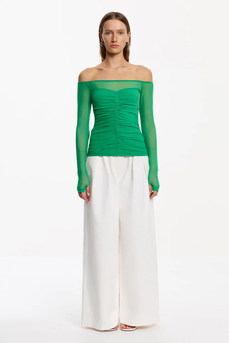 Avni Long Sleeve Top - Apple Significant Other