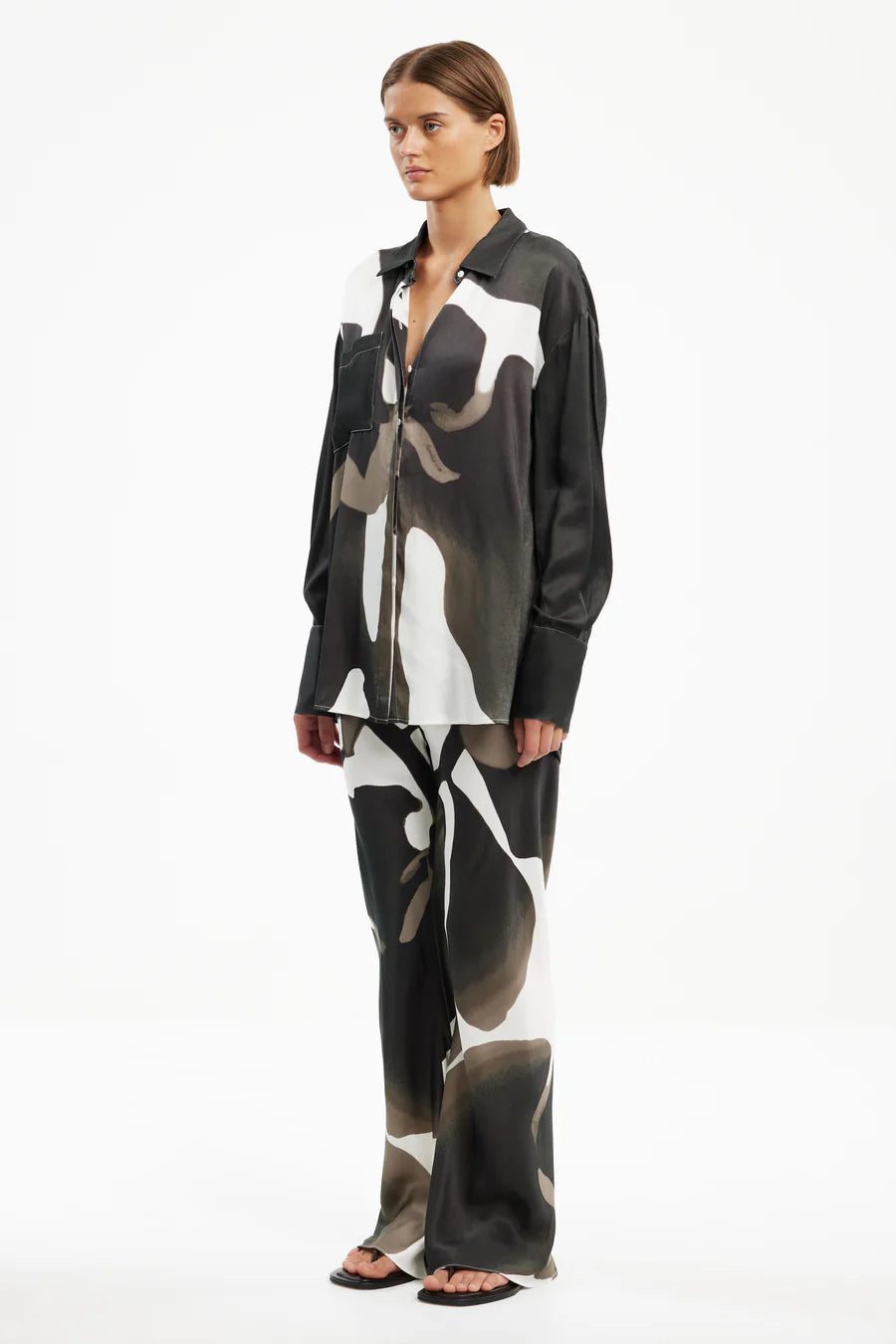 Mya Shirt - Espresso Orchid Significant Other