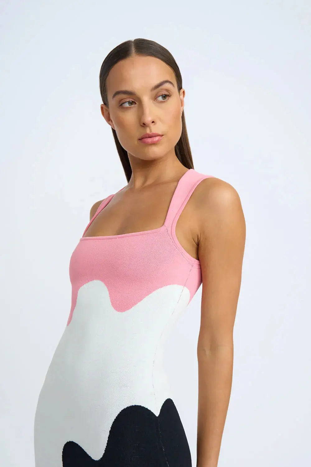 Dahlia Knit Midi Dress By Johnny