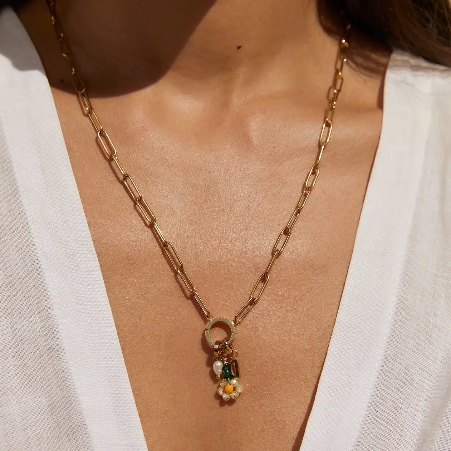 Daisy Flower Charm Arms of Eve