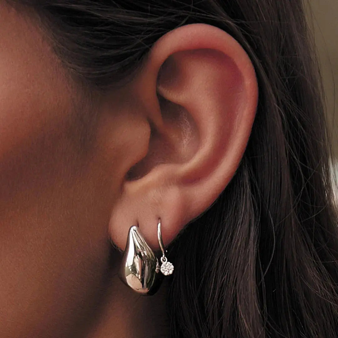 Delphine Silver Earrings Arms of Eve