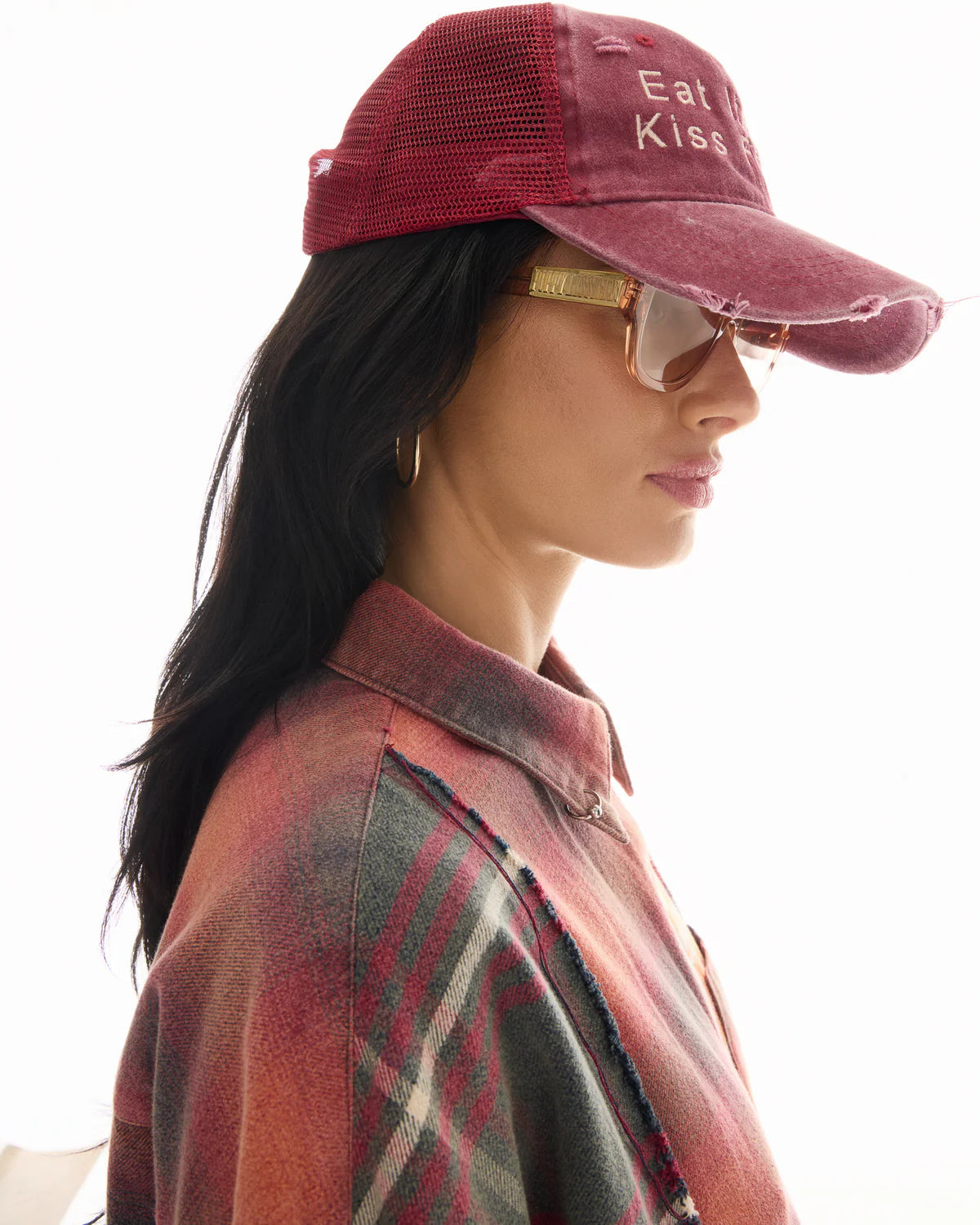 Eat Italian Kiss French Trucker Cap The Tales