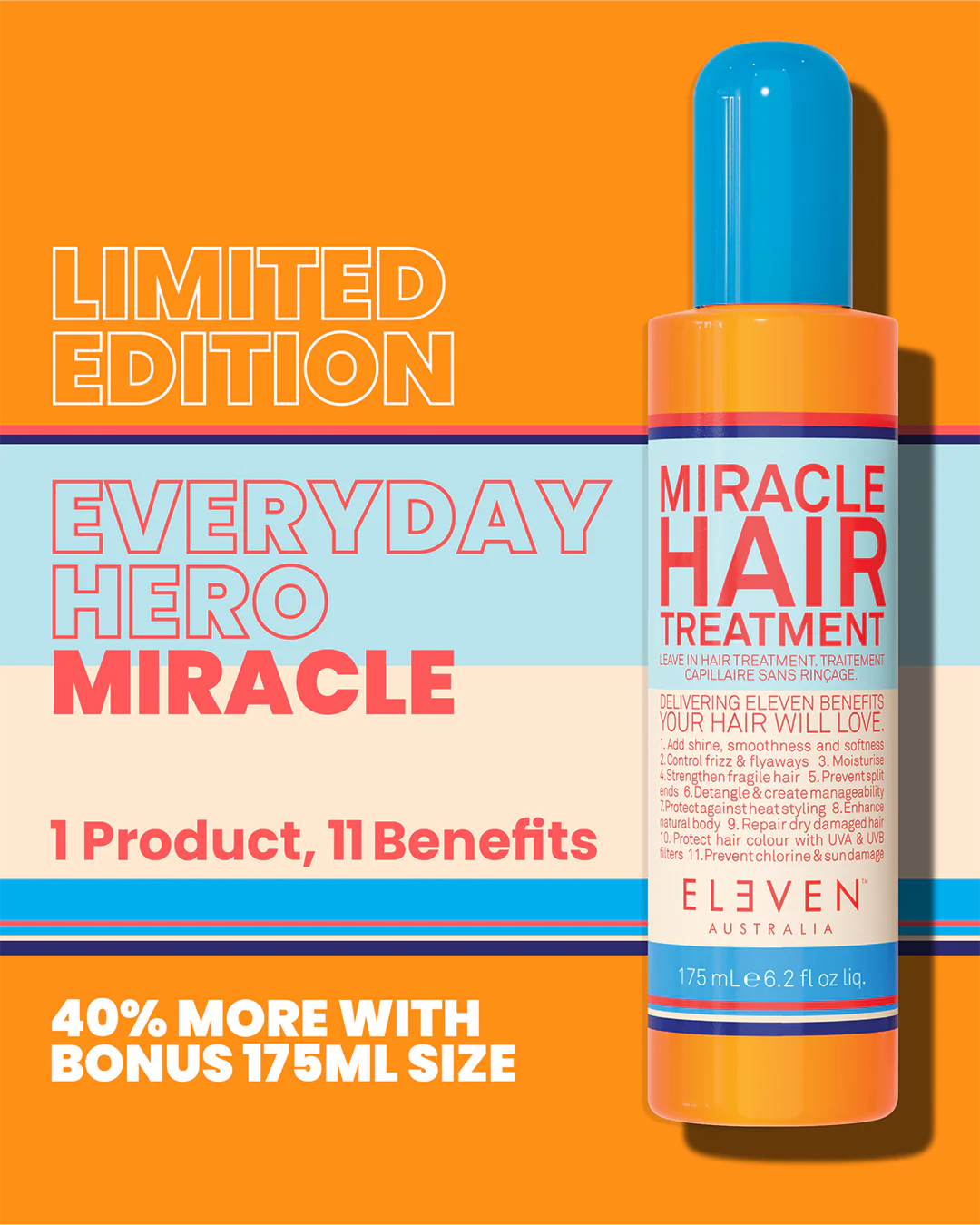 Everyday Hero Miracle Hair Treatment - 175ml Limited Edition Eleven