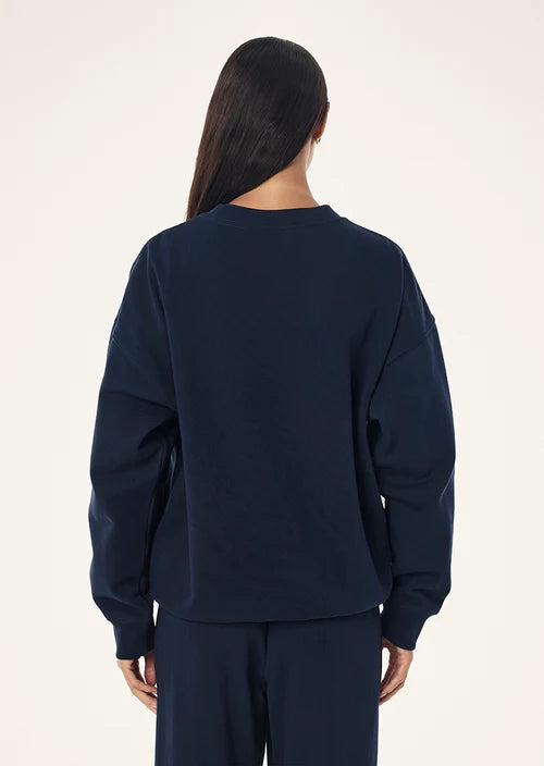 Established Oversized Sweat - Dark Navy P.E Nation