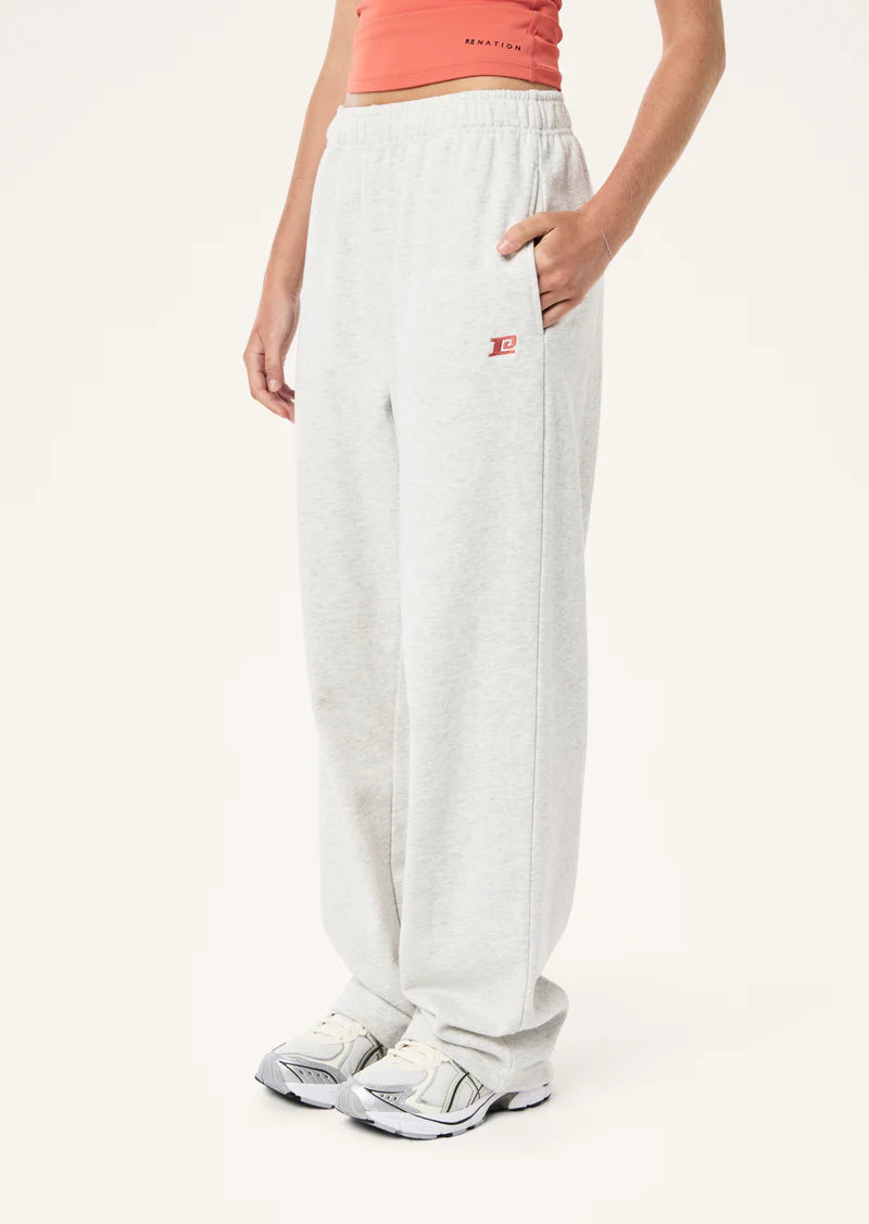 Eastside Trackpant - Grey Marle P.E Nation at cloth in Brick 02