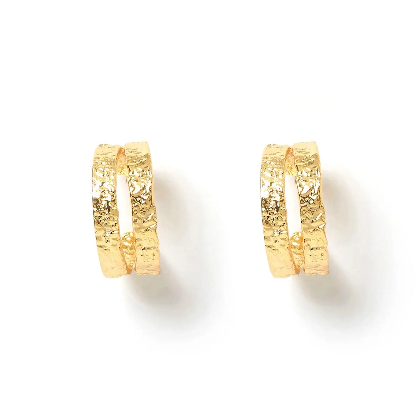 Elodi Gold Hoop Earrings Arms of Eve
