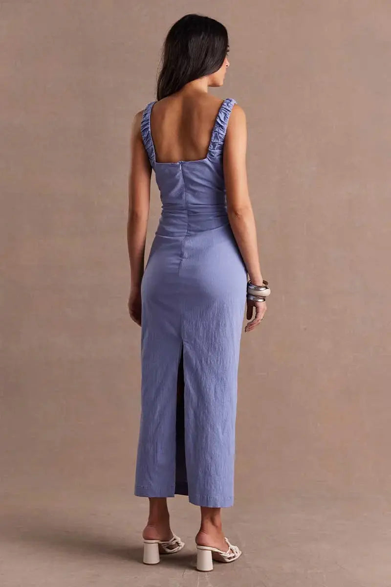 Emara Midi Dress Dusk Sovere