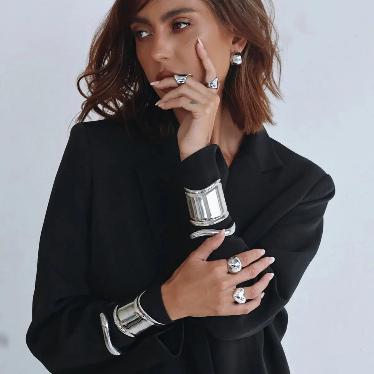 Eva Bracelet Silver Zaya Collective