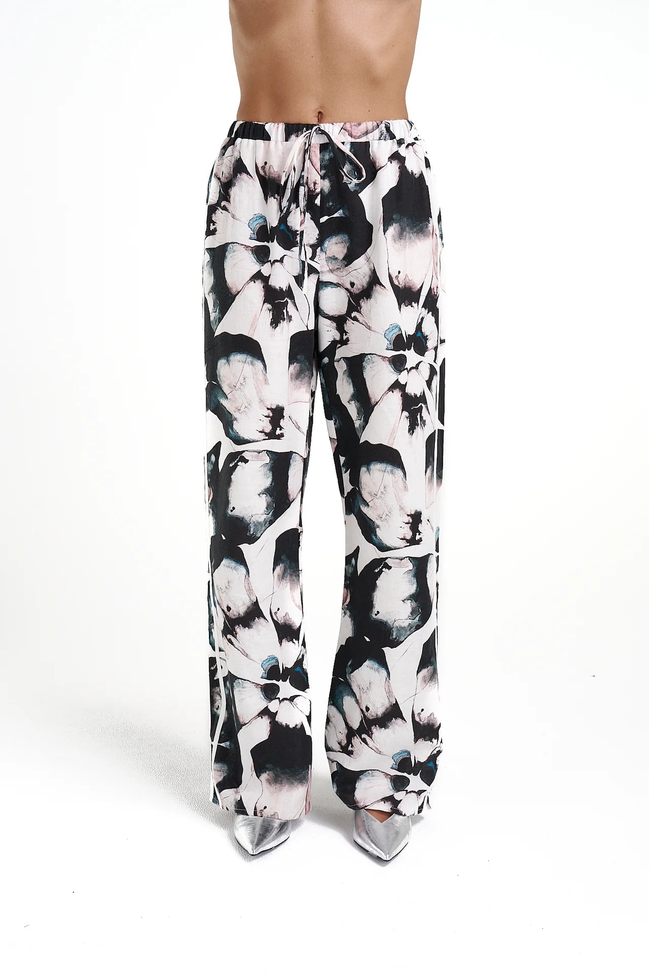 Elastic Pants With Stripe - Everlast Summi Summi