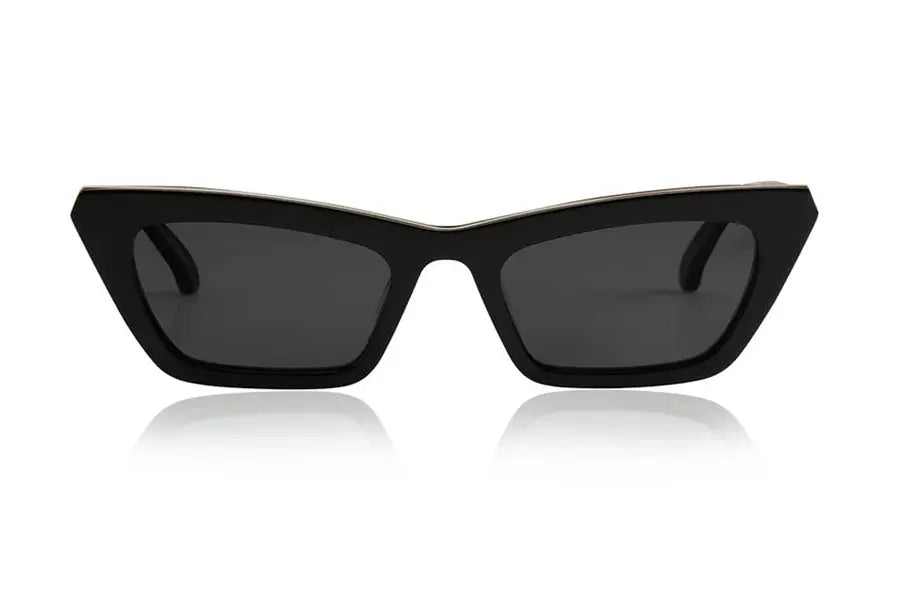 Fae Sunglasses - Gloss Black Oscar and Frank